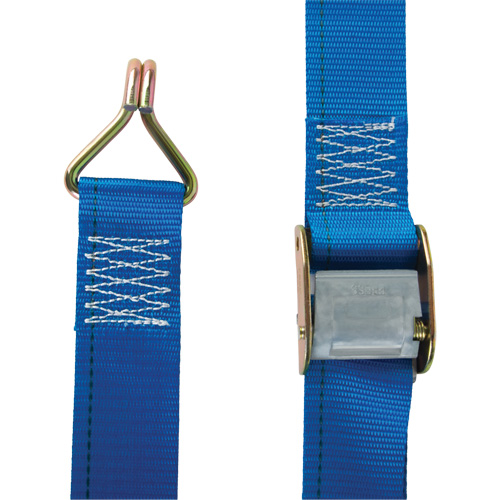 Logistic Strap, Cam Buckle, 2" W x 20' L, 500 lbs. (227 kg) WLL Chandler Sales