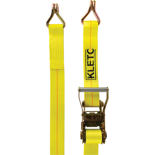 Winch Strap, J-Hook, 2" W x 30' L, 1670 lbs. (757 kg) Working Load Limit Chandler Sales