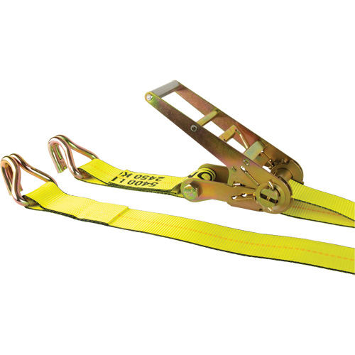 Tendeur d'arrimage pour treuil, Crochet en J, 3" , 30' , Charge d'utilisation max. 5400 lb (2449 kg) Chandler Sales