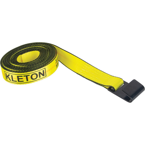 Logistic Strap, Flat Hook, 2" W x 30' L, 3335 lbs. (1512 kg) Working Load Limit Chandler Sales