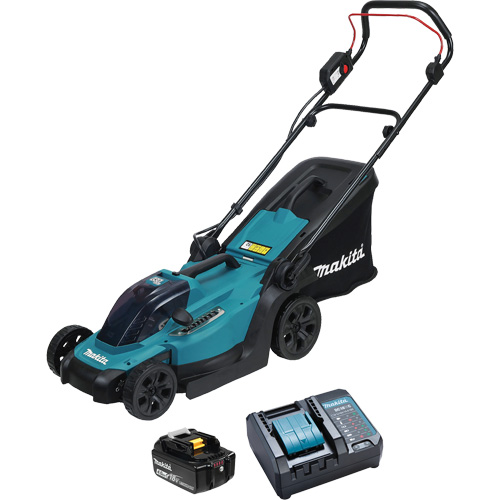 Ensemble de tondeuse sans fil 18V LXT, Pouss&eacute;e, &agrave; pile, Largeur de coupe 13" Chandler Sales
