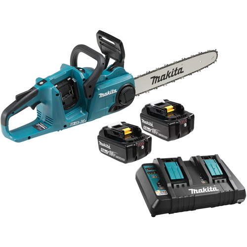 LXT 5.0Ah Brushless Rear Handle Chainsaw Kit, 16", Battery Powered, 36 V Chandler Sales