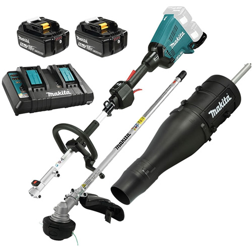 Ensemble de bloc d'alimentation sans balai &agrave; mandrin fendu LXT 5.0 Ah a/taille-haie EM405MP, &agrave; pile, 36 V Chandler Sales