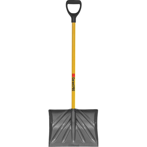 Pro Scraper Shovel, Polypropylene Blade, 18" Wide, D-Grip Handle Chandler Sales