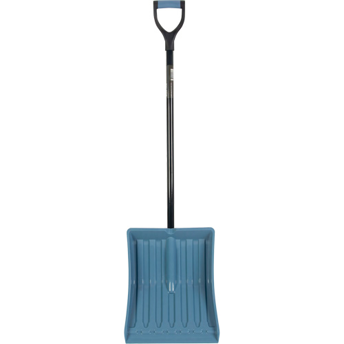 Snow Shovel, Polypropylene Blade, 17-1/2" Wide, Straight Handle Chandler Sales
