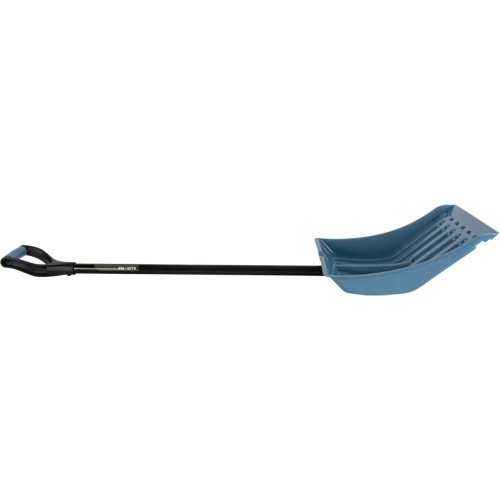 Snow Shovel, Polypropylene Blade, 17-1/2" Wide, Straight Handle Chandler Sales