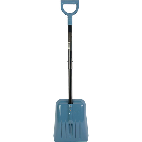 Collapsible Snow Shovel, Polypropylene Blade, 10" Wide, Straight Handle Chandler Sales