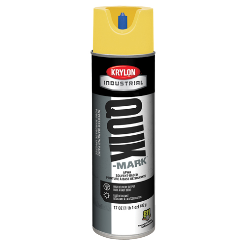 Peinture de marquage industrielle invers&eacute;e &agrave; base de solvant Quik-Mark, 17 oz, Canette a&eacute;rosol Chandler Sales