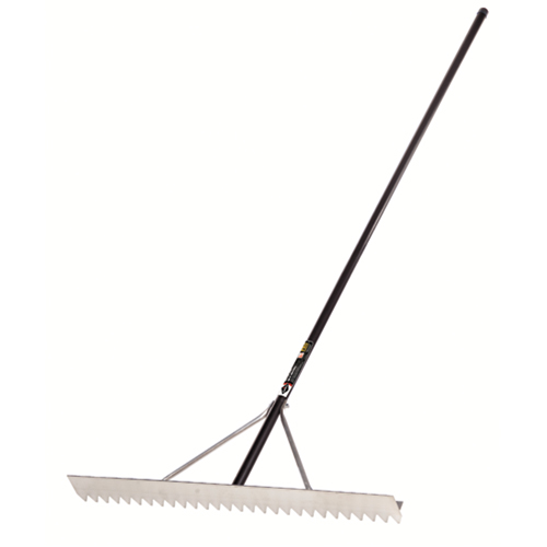 Pro Asphalt Rake, 36" W, Aluminum Blade, 28 Tines Chandler Sales