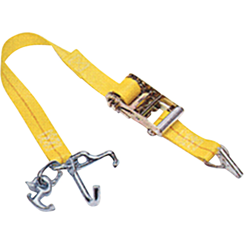 Tendeurs d'arrimage pour voitures avec verrou universel, Rochet, 2" la x 7' lo, Charge d'utilisation 1367 lb (620 kg) Chandler Sales
