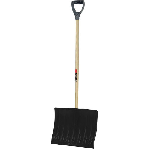 Nordic Snow Shovel, Polypropylene Blade, 17-3/4" Wide, D-Grip Handle Chandler Sales