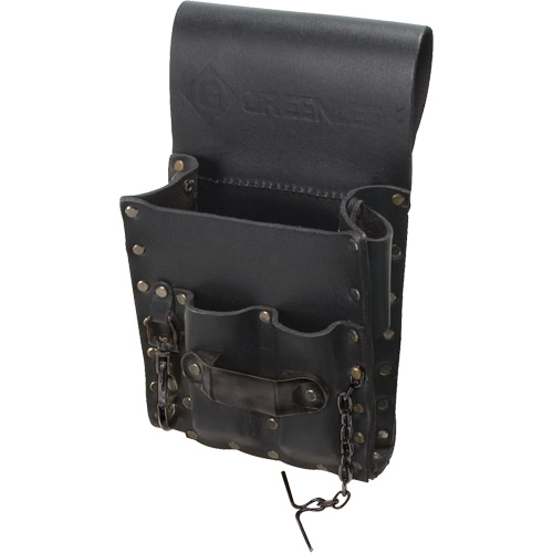 Poche pour ceinture porte-outils, Porte-outil multiple, Cuir, 5 Poches Chandler Sales