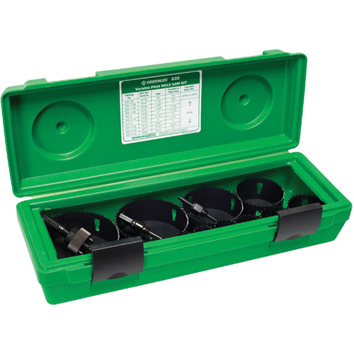 Trousse de scies-cloches bim&eacute;talliques, 13 morceaux Chandler Sales