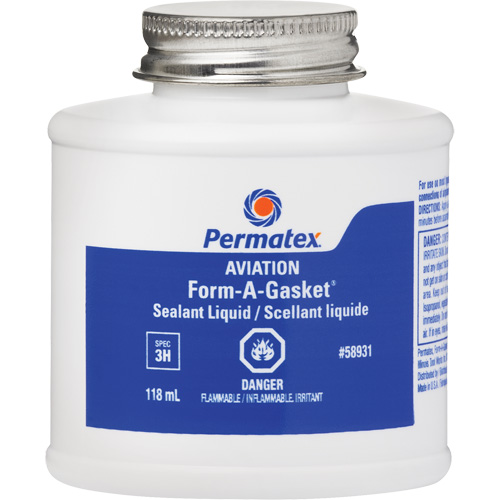 Aviation Form-A-Gasket&reg; No. 3 Sealant Liquid, 118 ml, Bottle Chandler Sales