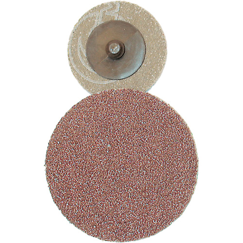 Disque de ponçage &agrave; support en tissu, 2" dia., Grain 36, Oxyde d'aluminium Chandler Sales