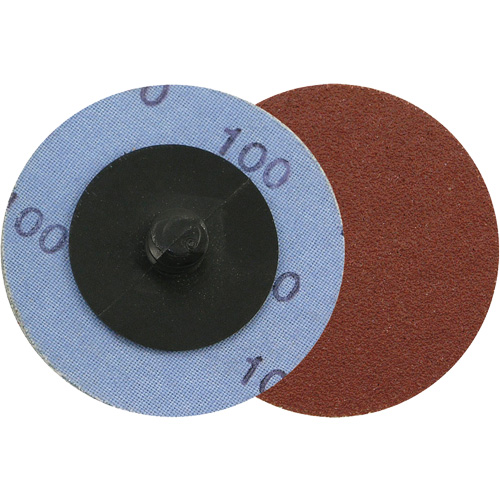 Disque de ponçage &agrave; support en tissu, 2" dia., Grain A180, Oxyde d'aluminium Chandler Sales
