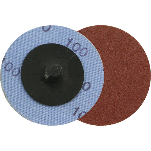 Disque de ponçage &agrave; support en tissu, 3" dia., Grain A80, Oxyde d'aluminium Chandler Sales