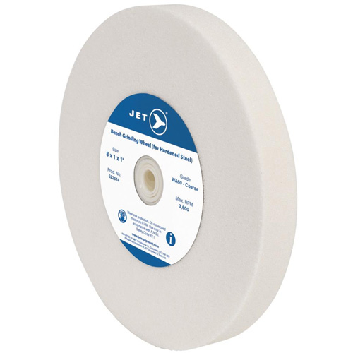 Bench Grinding Wheel, 6" x 1", 1" Arbor, Aluminum Oxide Chandler Sales