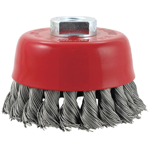 CK3201M14 High Performance Knot Twisted Cup Brush, 3" Dia. Chandler Sales