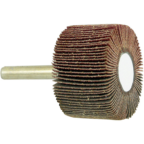 Disque &agrave; lamelles mont&eacute; sur mandrin, Grain 80, 1-1/2" x 1" x 1/4" Chandler Sales