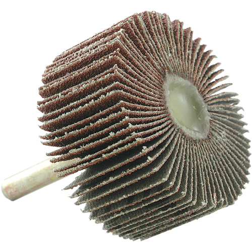 Disque &agrave; lamelles mont&eacute;, Grain 60, 2" x 1" x 1/4" Chandler Sales