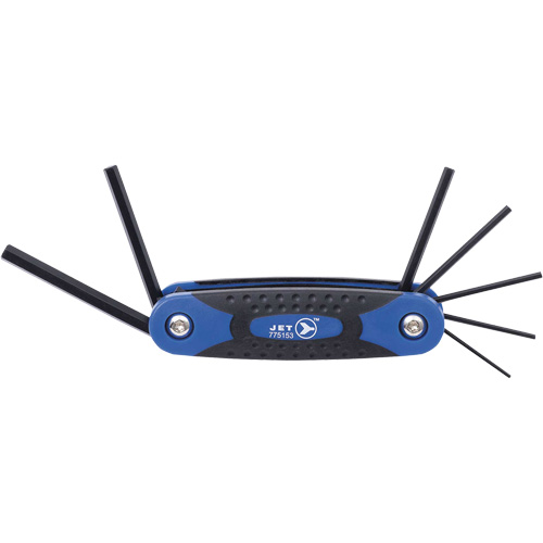 JFHK-7M Folding Hex Key Set, 7 Pcs., Metric Chandler Sales