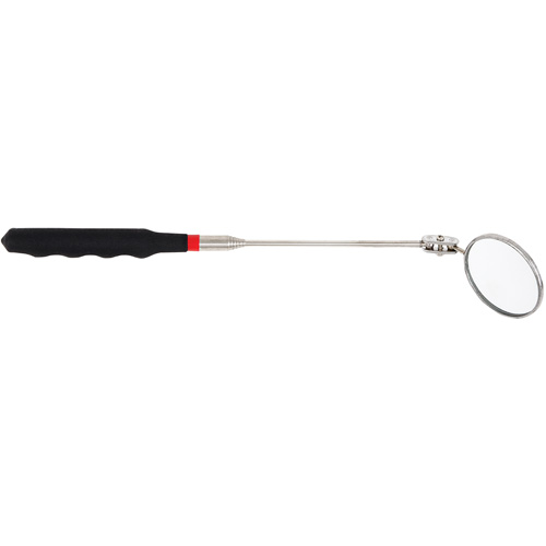 Round Face Telescopic Mirror, Circular, 2-1/4" L x 2-1/4" W, Telescopic Chandler Sales