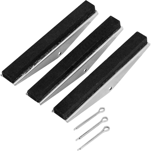 Jeu de pierres de rechange pour polissage grossier 3 mcx Chandler Sales
