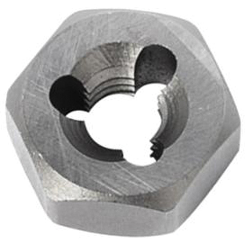Fili&egrave;re de refiletage hexagonale pour boulon, dia. 19/32", Filet de 1/4"-28, Acier au chrome Chandler Sales