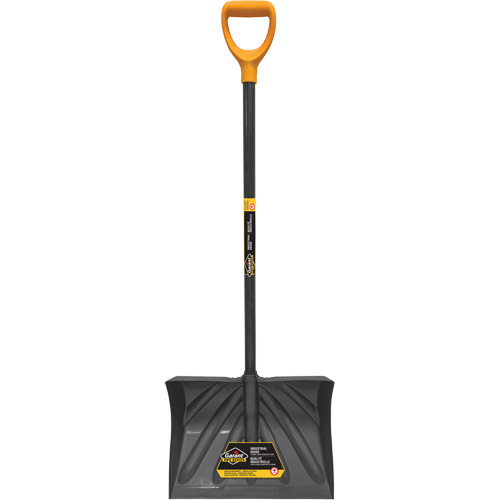 Pro Snow Shovel, Polypropylene Blade, 13-1/2" Wide, D-Grip Handle Chandler Sales