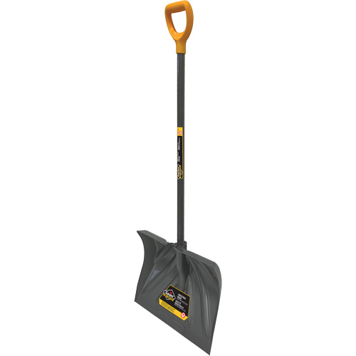Pro Snow Shovel, Polypropylene Blade, 13-1/2" Wide, D-Grip Handle Chandler Sales
