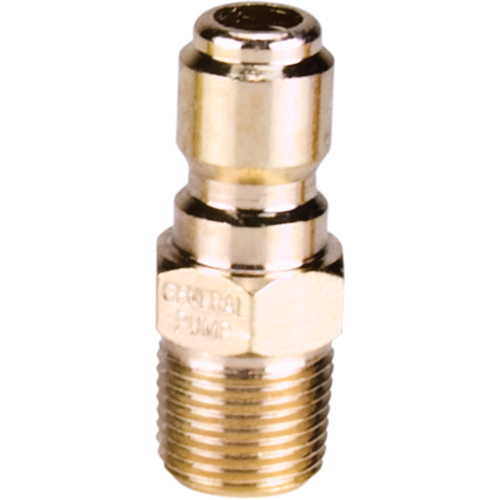 Connecteur m&acirc;le 3/8" &agrave; d&eacute;saccouplement rapide en acier plaqu&eacute; Chandler Sales