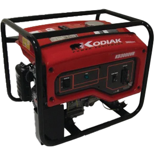 G&eacute;n&eacute;ratrice portative Kodiak KD3000VR, 2400 W nominale, 120 V, R&eacute;servoir de 16 L Chandler Sales