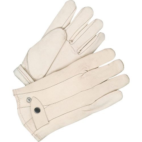 Gants classiques de cordeur, 10, Paume Cuir fleur de vache, Doubleure Molleton Chandler Sales
