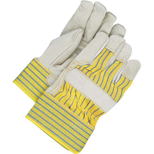 Gants d'ajusteur avec paume renforc&eacute;e, Taille unique, Paume en Cuir fleur de vache, Doublure en Molleton Chandler Sales