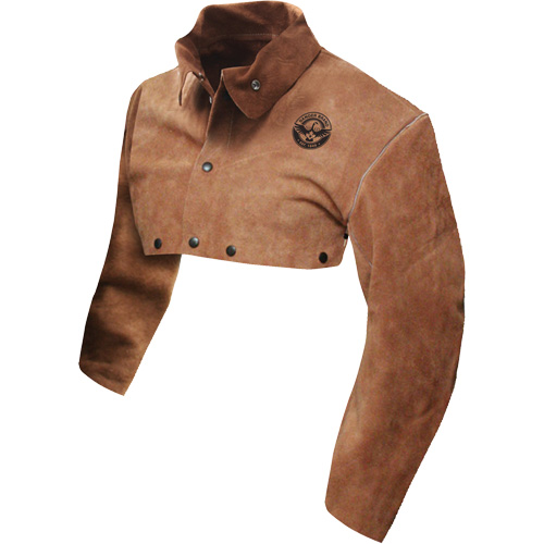 Standard Grade Leather Cape Sleeve, X-Large, Brown Chandler Sales