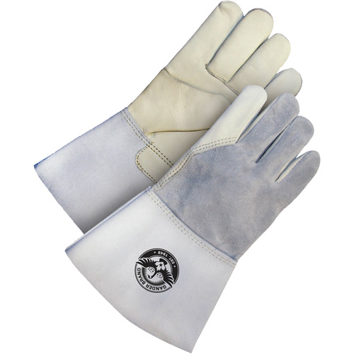 Gander Brand Utility Grain Leather Welder Gloves, Grain Cowhide, Size Large Chandler Sales