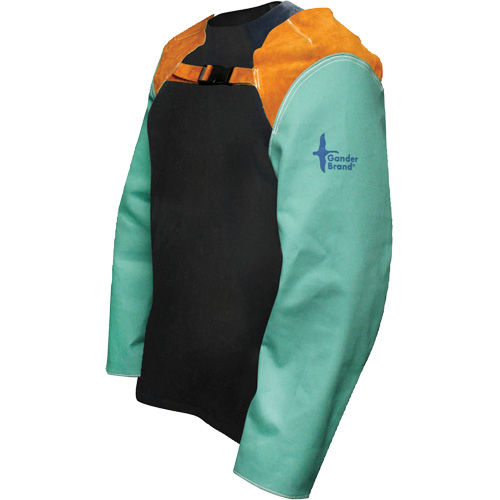 FR Canvas Welding Sleeves, 24" L, Green Chandler Sales