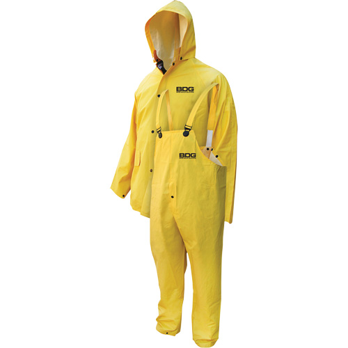 V&ecirc;tements imperm&eacute;ables ignifuges en trois morceaux Deny, T-Grand, Jaune Chandler Sales