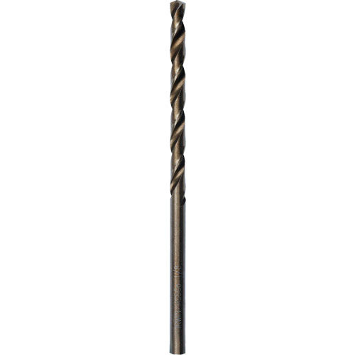 Heavy-Duty Jobber Drill Bit, High Speed Cobalt, 1/8", 2-3/4" L, 1-5/8" Flute, 135° Point Angle Chandler Sales
