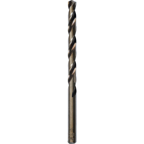 Heavy-Duty Jobber Drill Bit, High Speed Cobalt, 1/4", 4" L, 3" Flute, 135° Point Angle Chandler Sales