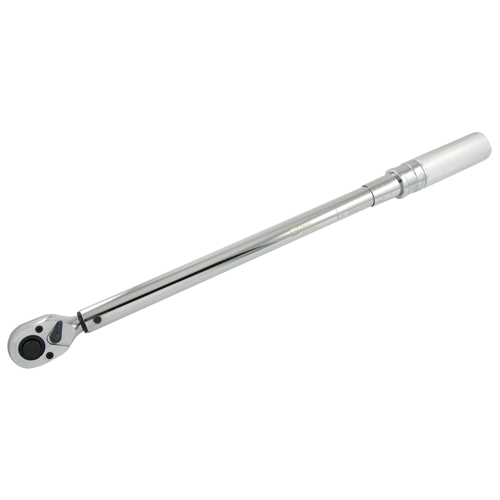 Micro-Adjustable Torque Wrench, Click, 1/2" Square Drive, 0 - 250 ft-lbs. Chandler Sales