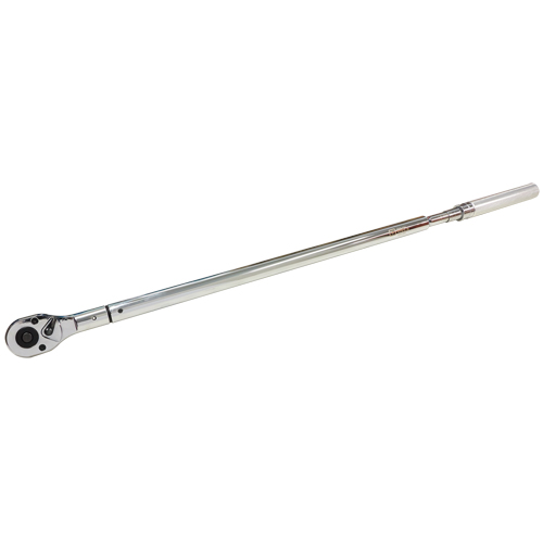 Heavy-Duty Micro-Adjustable Torque Wrench, Click, 3/4" Square Drive, 100 - 600 ft-lbs. Chandler Sales