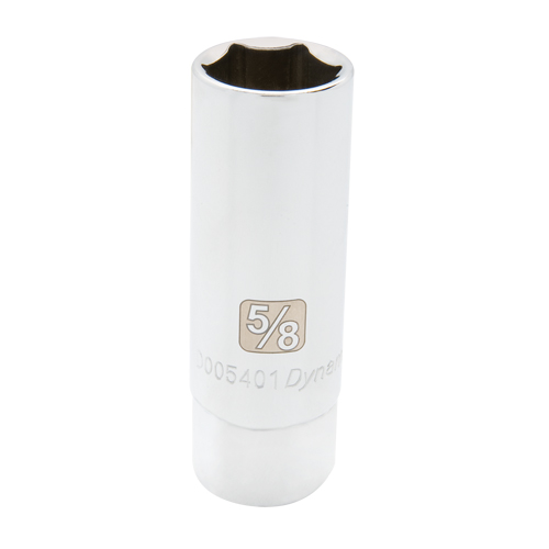 Spark Plug Socket, 3/8" Drive, 13/16" Socket, 2-1/2" L Chandler Sales