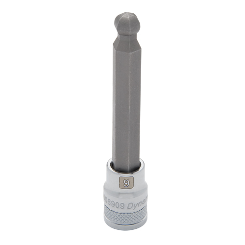 Long Metric Socket, 6 mm x 3-5/8" L, 3/8" Drive Chandler Sales