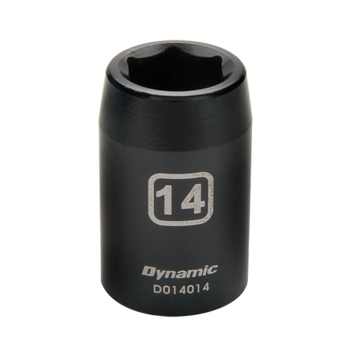 Metric Socket, Impact, 8 mm, 1/2" Drive, 6 Points Chandler Sales