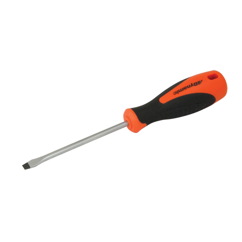 Tournevis pour &eacute;crous &agrave; fente, Tige de 3/16", Ronde, 8" lo, Prise en Coussin&eacute;e Chandler Sales