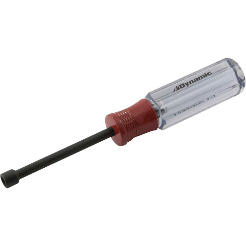 Metric Nut Driver with Acetate Handle, 6 mm Drive, 6-3/4" L, Non Magnetic Chandler Sales