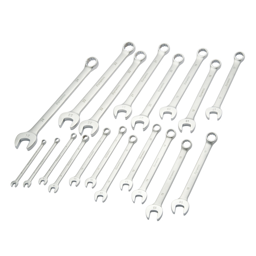 Wrench Set, Combination, 19 Pieces, Metric Chandler Sales