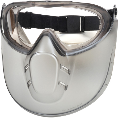 Capstone&reg; Shield Safety Goggles with Removable Faceshield, Clear Lens, Anti-Fog, Direct/Closed Vent Chandler Sales